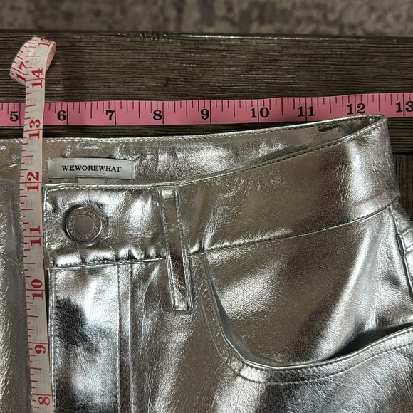 WeWoreWhat Mirror Straight Leg Mirror - Picture 14 of 16